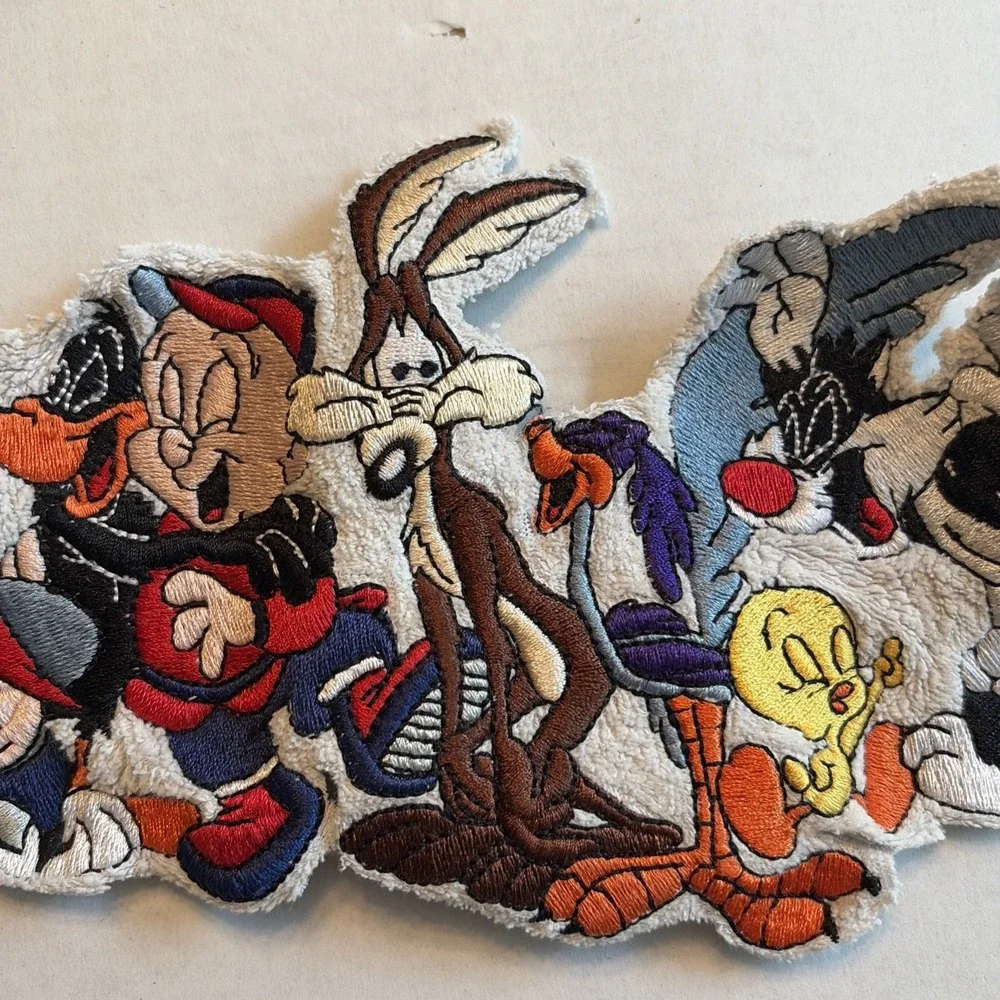 Vintage Looney Tunes Cast Embroidered Patch 11